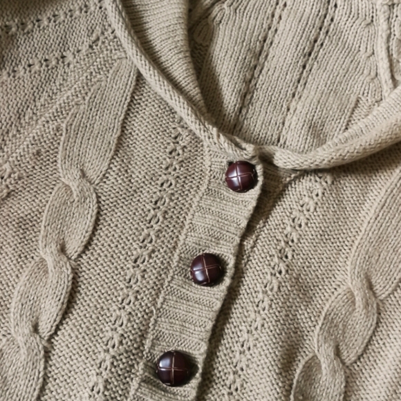 Vintage knit cardigan/bolero - Picture 3 of 7